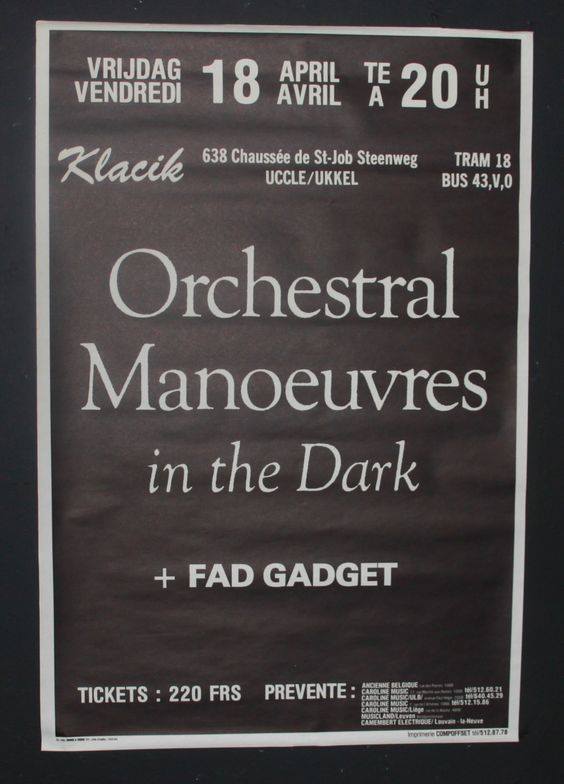 ‘We were The Stooges with synths and Frank Tovey was a bionic Iggy Pop’  